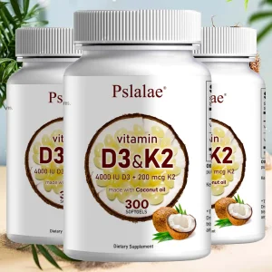 Vitamin D3 and K2 Softgels -