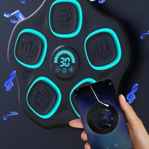 Music Boxing Machine with Gloves Punching Pad