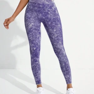 Women Gym Crossover Waist Leggings Yoga Pants