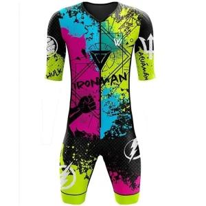 Triathlon Skinsuit Men's Cycling, Swimming, Running