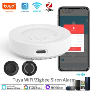 WiFi Siren Alarm For Smart Home Security